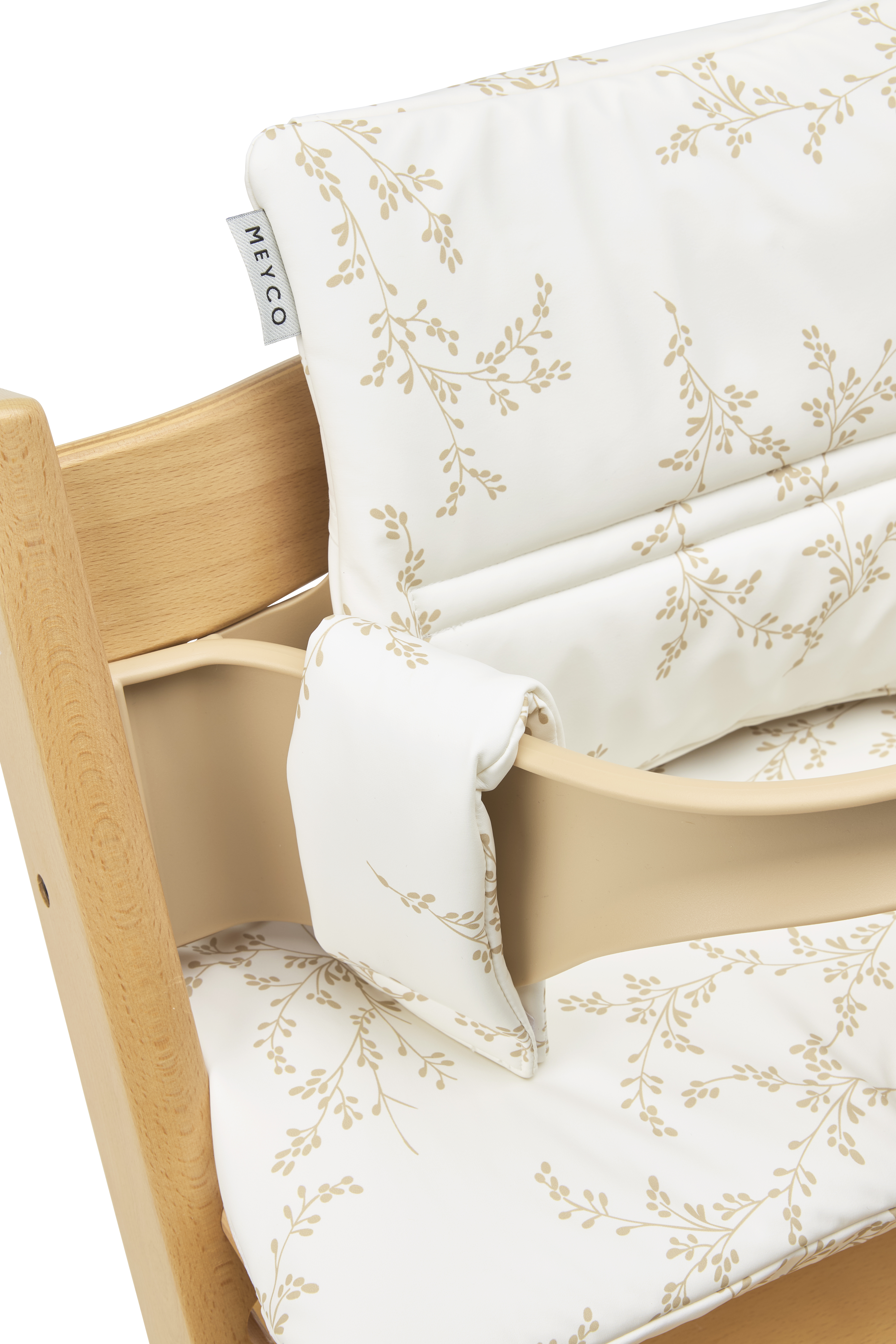 Highchair cushion for growth chair Branches - sand