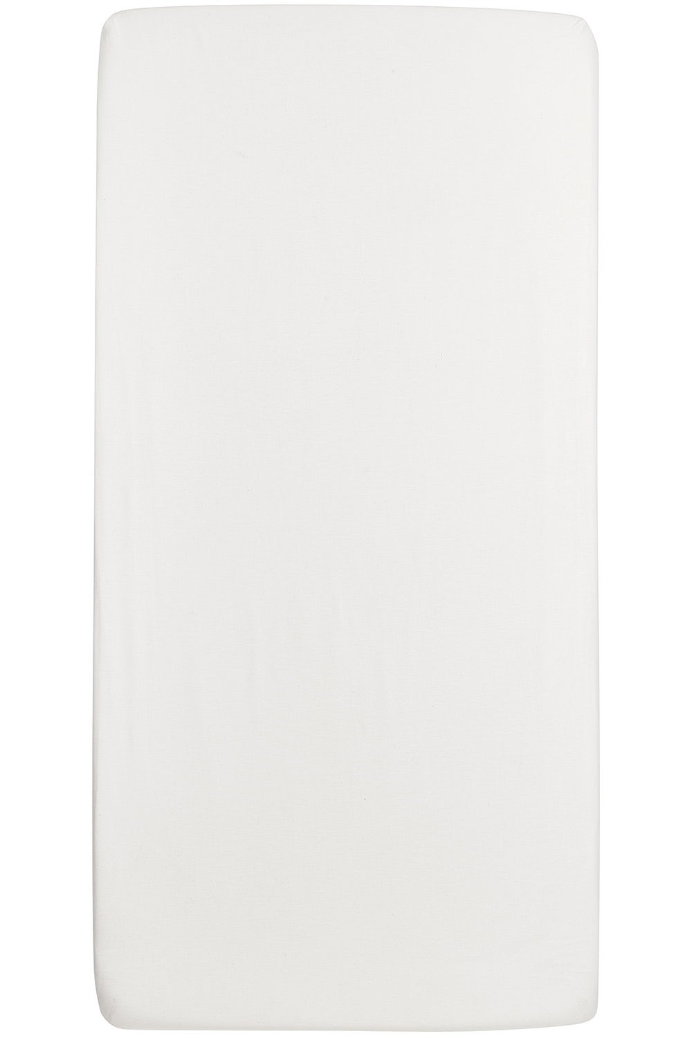 Hoeslaken juniorbed geweven Uni - white - 70x140cm
