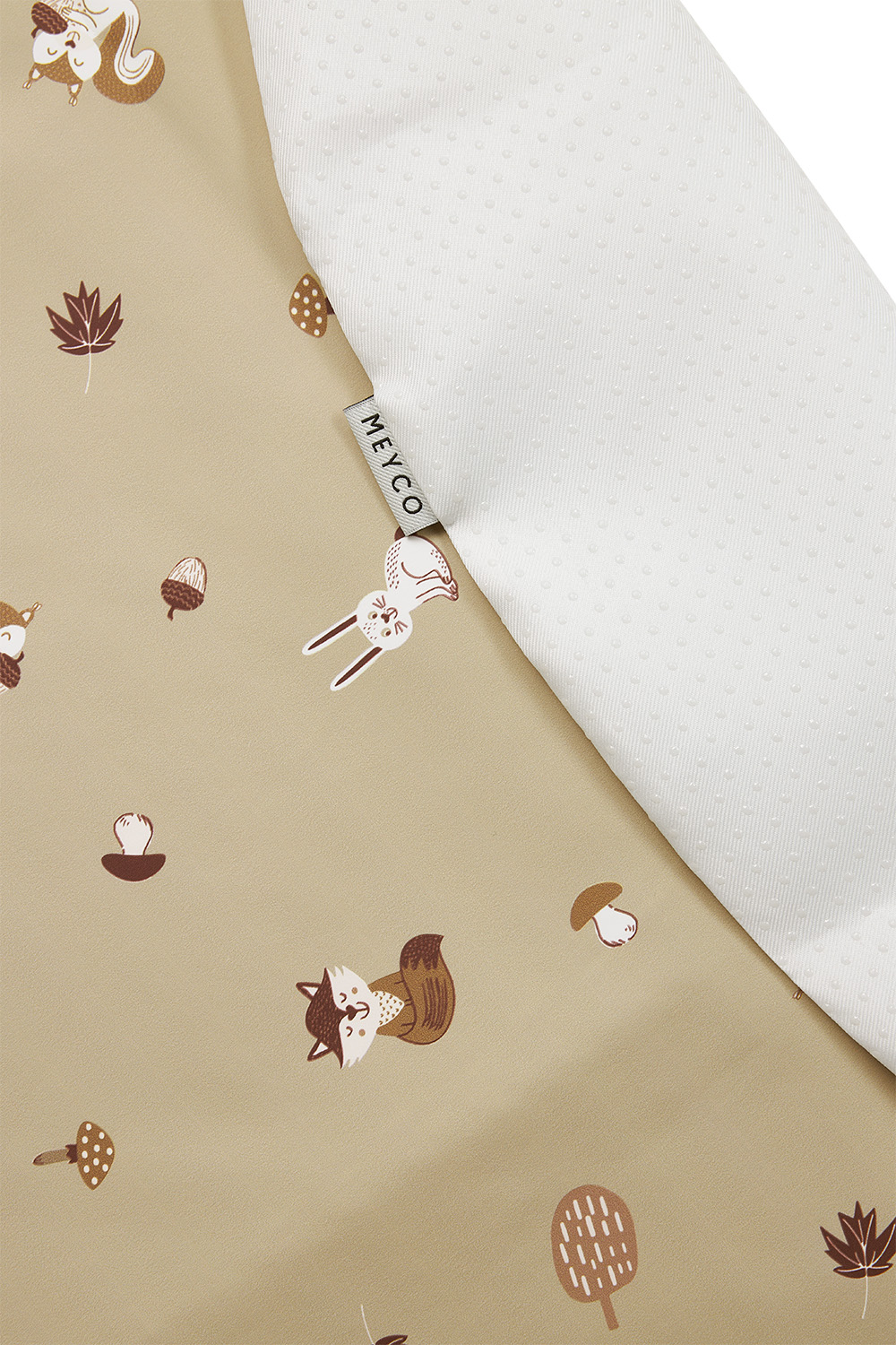 Highchair splat mat Forest Animals - sand