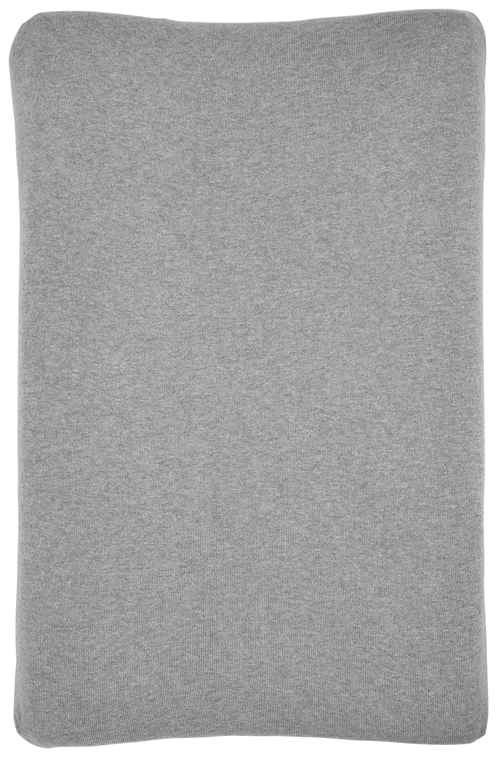 Wickelauflagenbezug Knit Basic - grey melange - 50x70cm