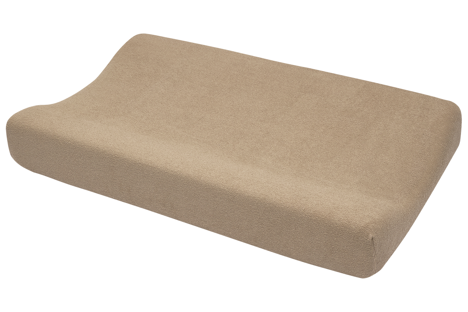 Changing mat cover terry Uni - taupe - 50x70cm