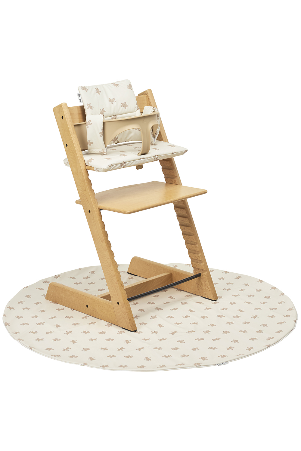 Highchair cushion for growth chair Gingerbread - soft sand