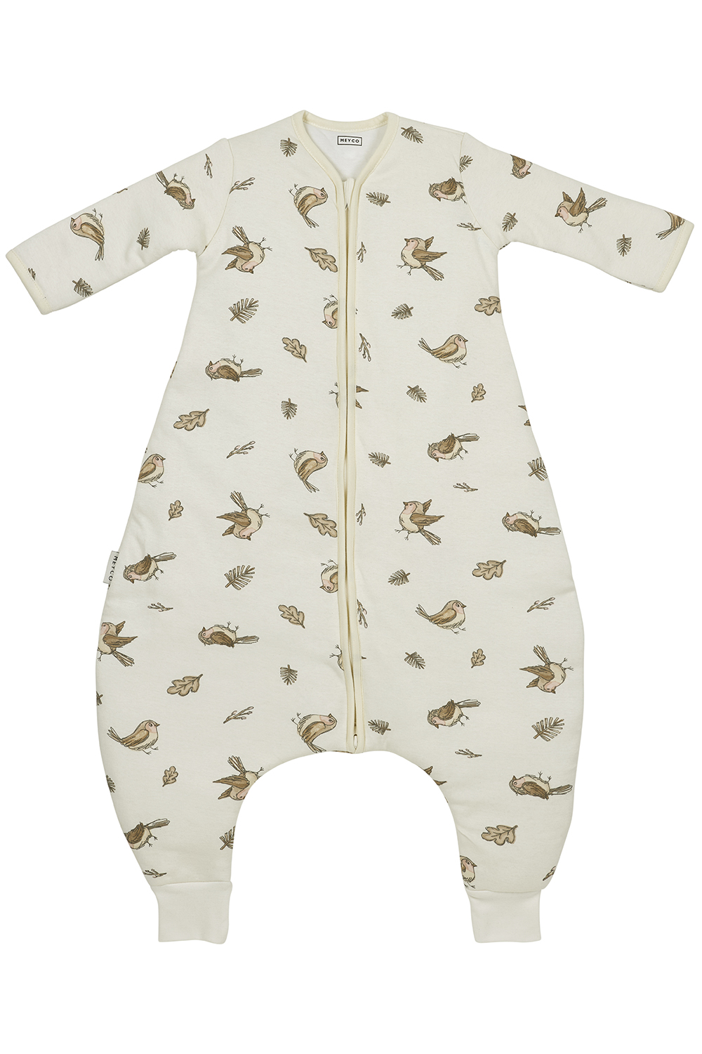 Baby winter sleep overall jumper with sleeves Robin - multicolour - 80cm