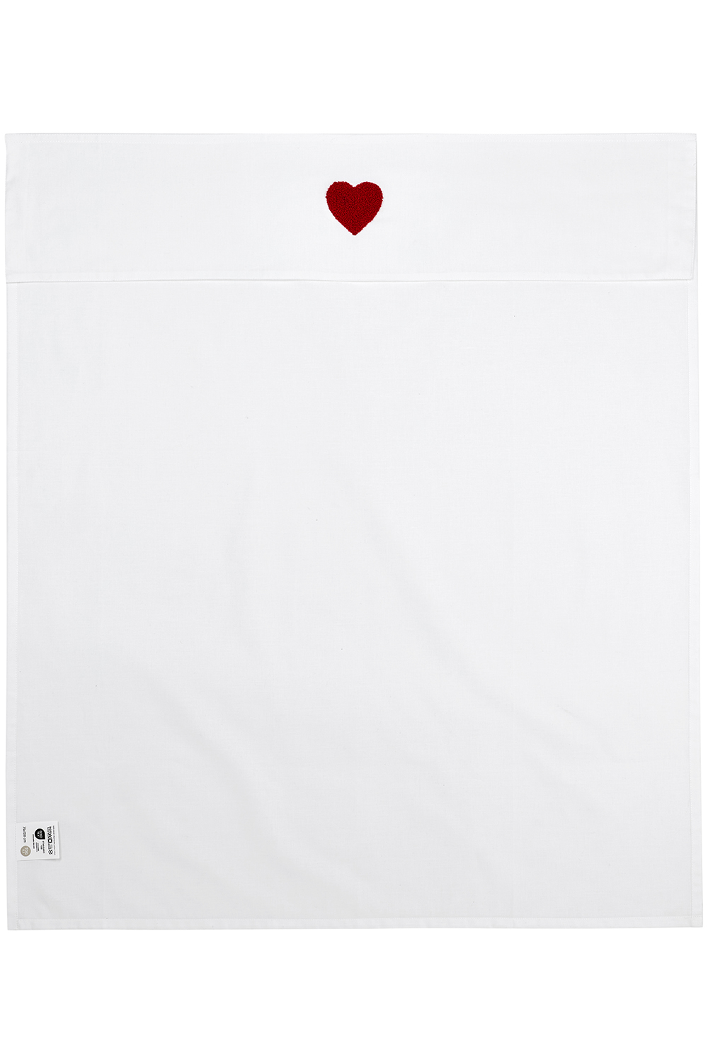 Kinderbettlaken Sweet Heart - red - 100x150cm