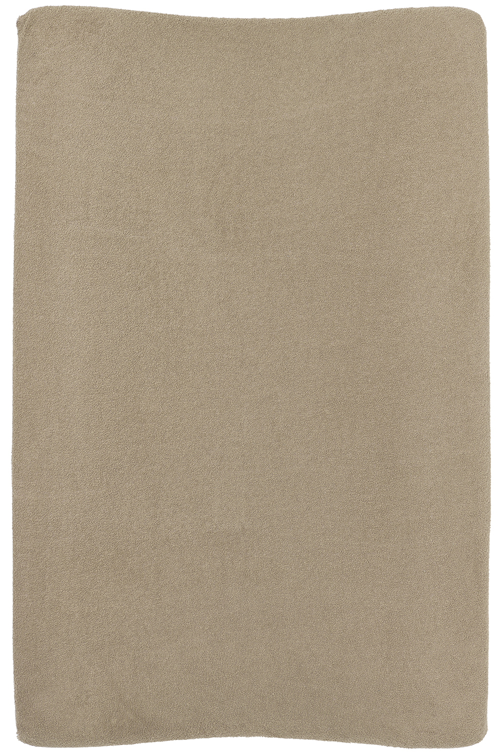 Changing mat cover terry Uni - taupe - 50x70cm