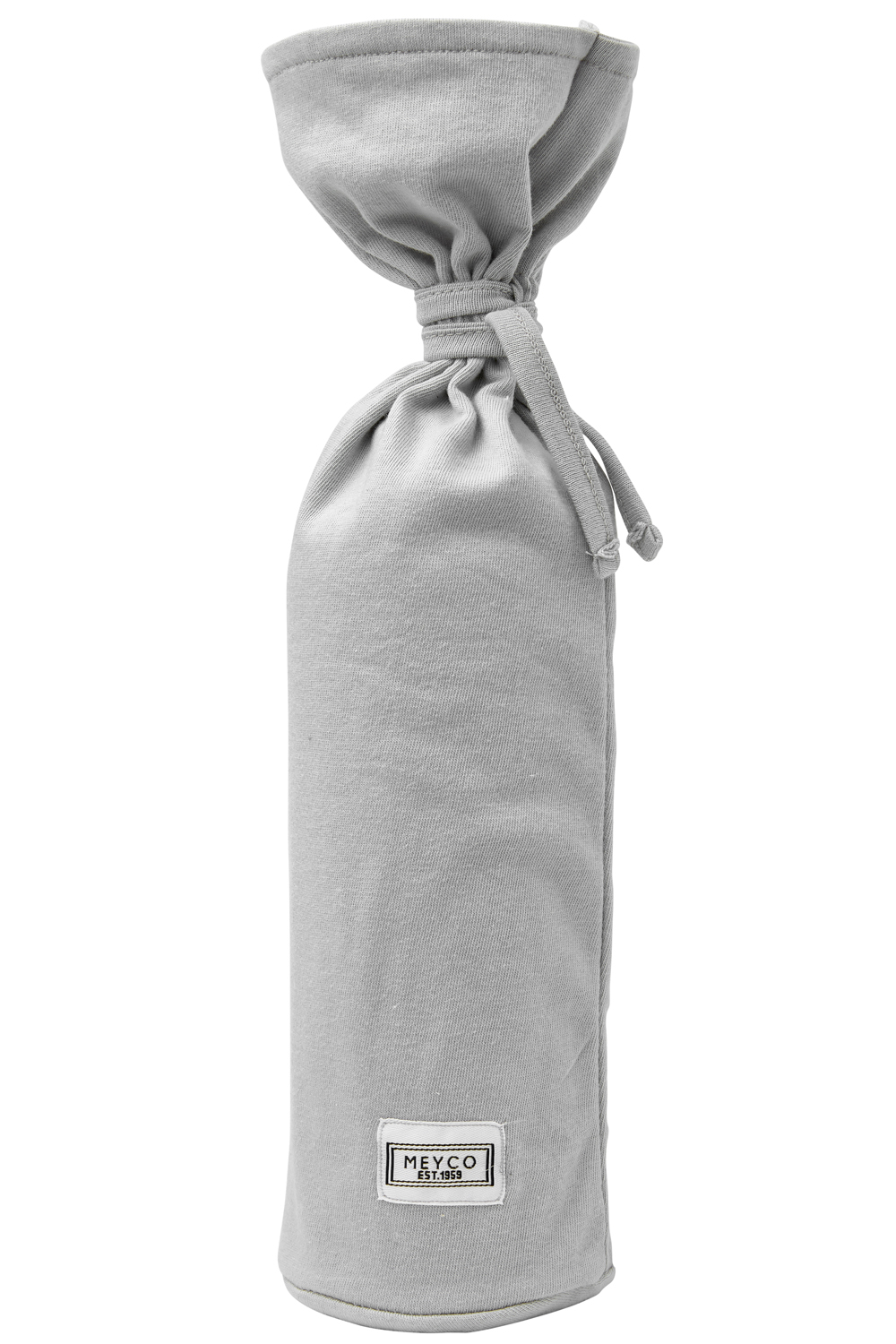 Wärmflaschenbezug Uni - light grey